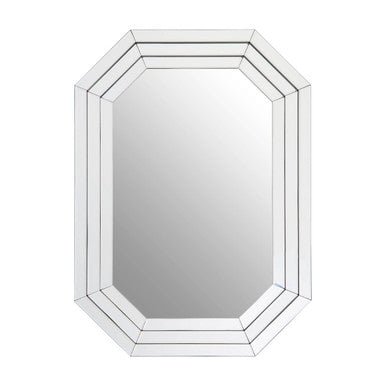 Tiered Geometric Wall Mirror