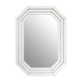 Tiered Geometric Wall Mirror