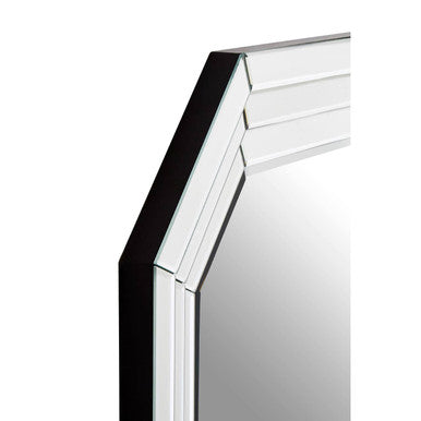 Tiered Geometric Wall Mirror