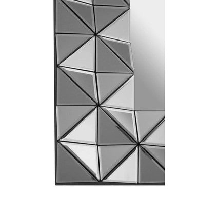 3D Geometric Wall Mirror