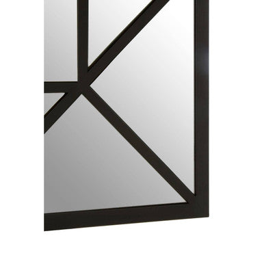 Black Metal Frame Wall Mirror