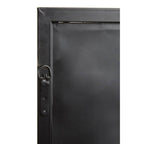 Black Metal Frame Wall Mirror