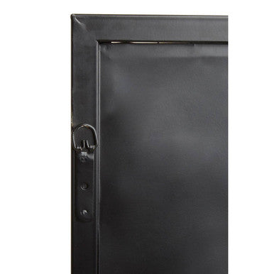 Black Metal Frame Wall Mirror