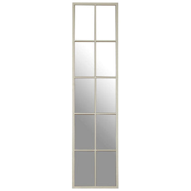 Tall Window Pane Wall Mirror
