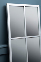 Tall Window Pane Wall Mirror