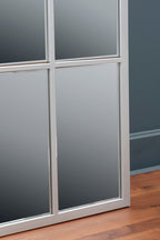 Tall Window Pane Wall Mirror