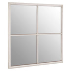 Square Window Pane Wall Mirror
