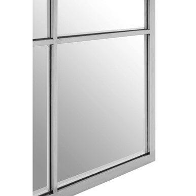 Square Window Pane Wall Mirror