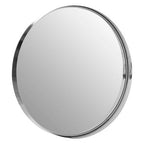 Small Nickel Finish Wall Mirror