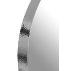 Small Nickel Finish Wall Mirror