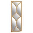 Grey Wash Elm Wood Wall Mirror