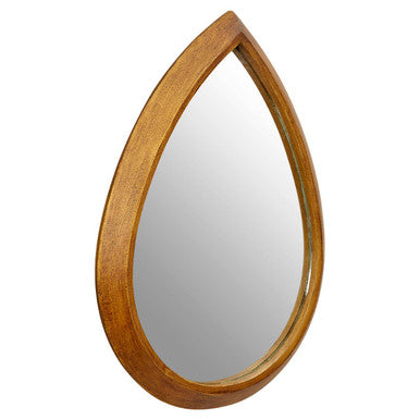 Antique Gold Teardrop Wall Mirror