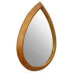Antique Gold Teardrop Wall Mirror