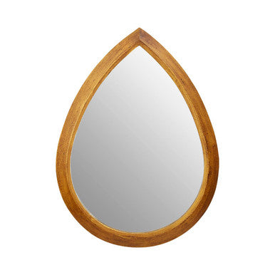 Antique Gold Teardrop Wall Mirror