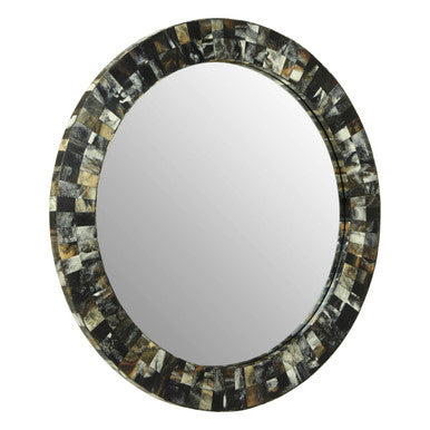 Antique Green Wall Mirror