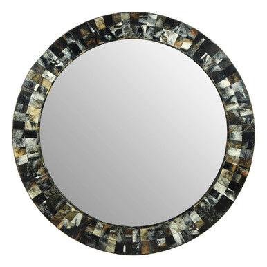 Antique Green Wall Mirror