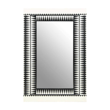 Black and White Wall Mirror