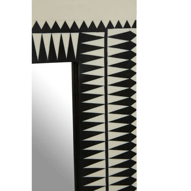 Black and White Wall Mirror