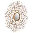 Antique gold finish Twig Wall Mirror