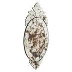 Wall Mirror with Decorative Crown