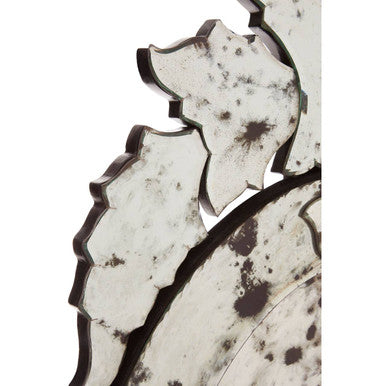 Wall Mirror with Decorative Crown