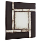 Square and Tiled Design Wall Mirror