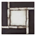 Square and Tiled Design Wall Mirror
