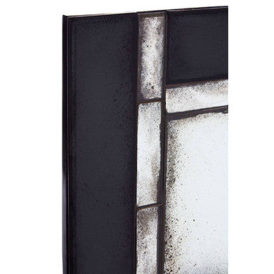 Square and Tiled Design Wall Mirror