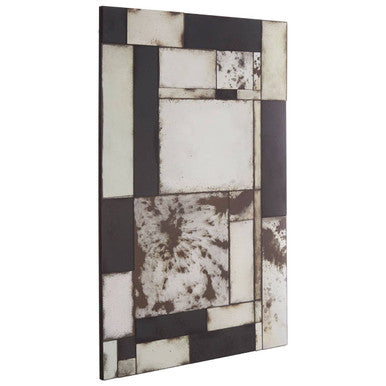 Mosaic Asymmetric Wall Mirror