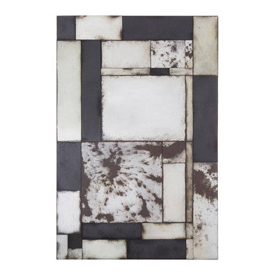 Mosaic Asymmetric Wall Mirror