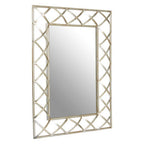 Lattice Silver Wall Mirror