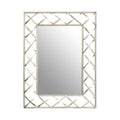 Lattice Silver Wall Mirror