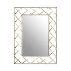 Lattice Silver Wall Mirror