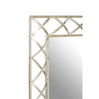 Lattice Silver Wall Mirror