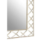 Lattice Silver Wall Mirror