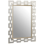 Champagne Bordered Wall Mirror