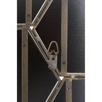 Hexagonal Cluster Gold Wall Mirror