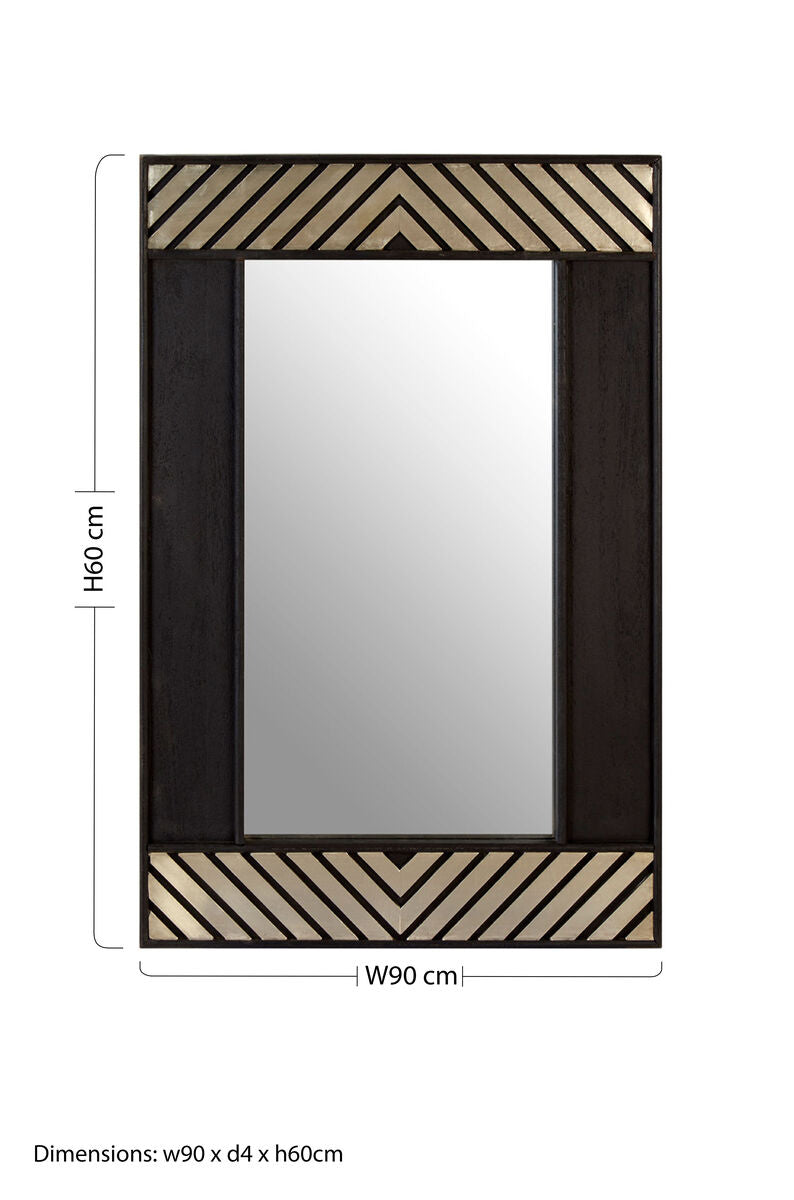 Black Wall Mirror