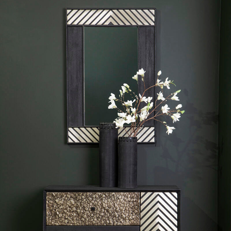 Black Wall Mirror