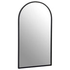 Black Frame Large Arch Wall Mirror