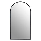Black Frame Large Arch Wall Mirror