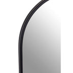 Black Frame Large Arch Wall Mirror