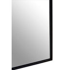 Black Frame Large Arch Wall Mirror