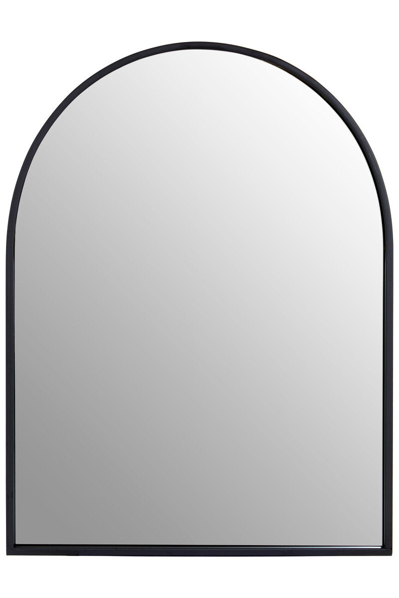 Black Frame Arch Wall Mirror