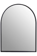 Black Frame Arch Wall Mirror