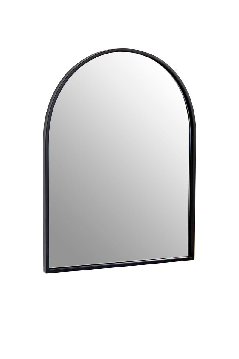 Black Frame Arch Wall Mirror