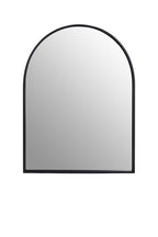 Black Frame Arch Wall Mirror