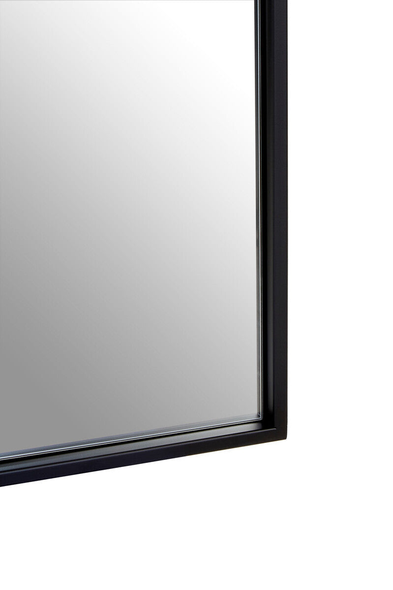 Black Frame Arch Wall Mirror