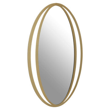 Double Ring Design Wall Mirror