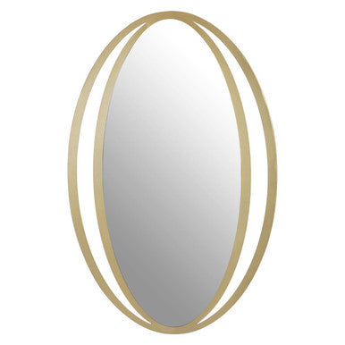 Double Ring Design Wall Mirror